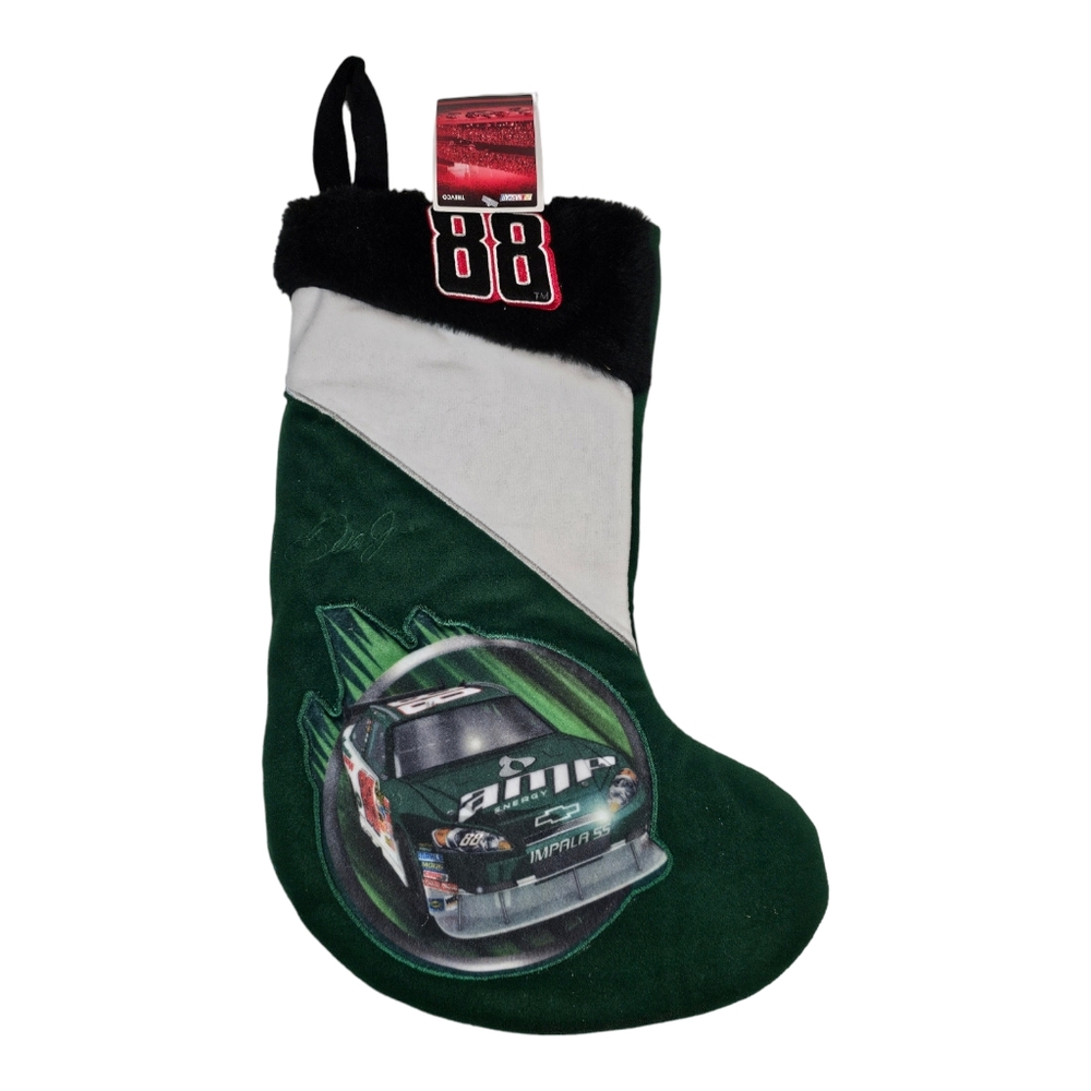 DALE Earnhardt Junior #88 Christmas Stocking‎ Amp Energy 16” Trevco New w/ Tag